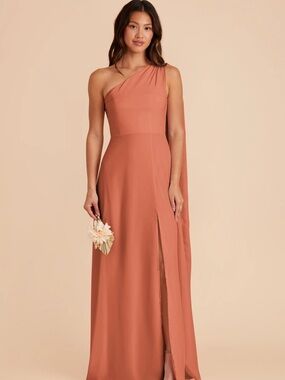 Birdy Grey Melissa Dress - Chiffon Teracotta